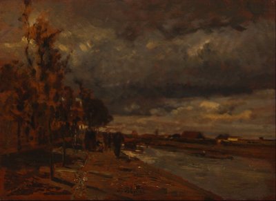 Canal in Holland by Tina Blau